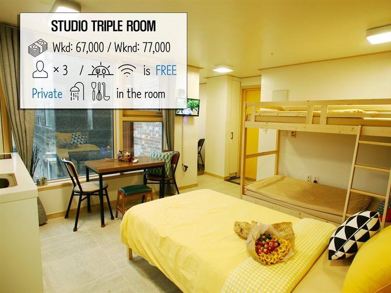 Lee & No Guesthouse Hongdae Seul Exterior foto